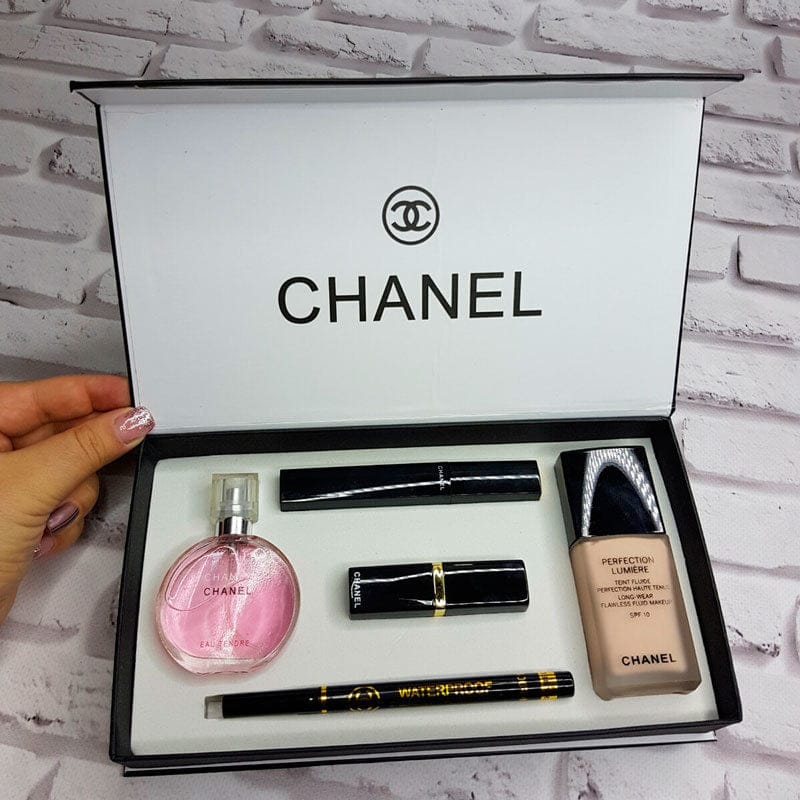 COFANETTO REGALO CHANEL 5 PEZZI