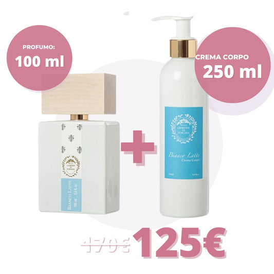 Giardini di Toscana Bianco latte profumo + crema corpo