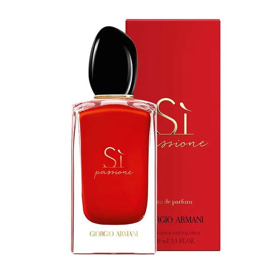 GIORGIO ARMANI SÌ PASSIONE EAU DE PARFUM 100ML (SCATOLATO)