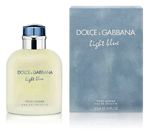 D&G LIGHT BLUE POUR HOMME EAU DE TOILETTE 125ML (SCATOLATO)